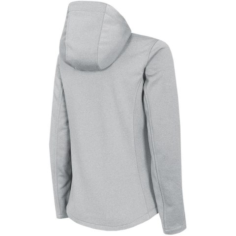 Kurtka damska 4F softshell chłodny jasny szary melanż H4Z22 SFD350 27M Kurtka damska 4F softshell chłodny jasny szary melanż H4Z22 SFD350 27M