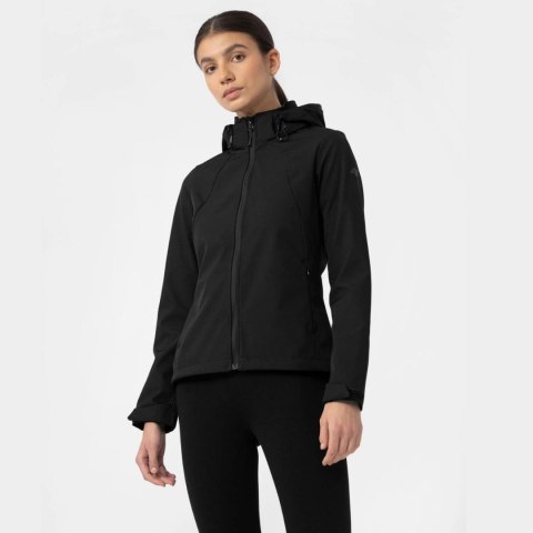 Kurtka damska 4F softshell głęboka czerń H4Z22 SFD001 20S Kurtka damska 4F softshell głęboka czerń H4Z22 SFD001 20S