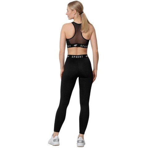 Legginsy funkcyjne damskie 4F głęboka czerń H4Z22 SPDF351 20S Legginsy funkcyjne damskie 4F głęboka czerń H4Z22 SPDF351 20S