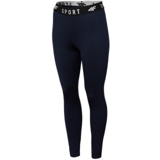 Legginsy funkcyjne damskie 4F granatowe H4Z22 SPDF351 31S