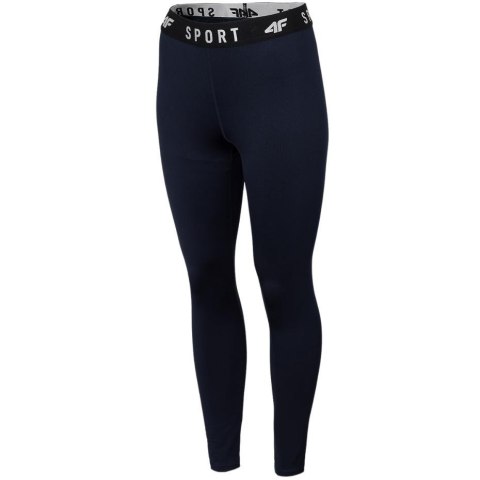 Legginsy funkcyjne damskie 4F granatowe H4Z22 SPDF351 31S Legginsy funkcyjne damskie 4F granatowe H4Z22 SPDF351 31S