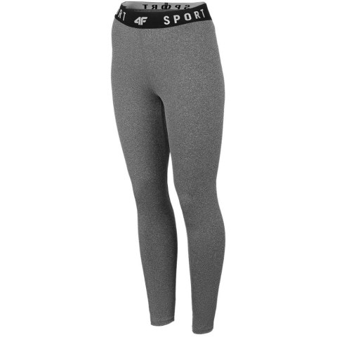 Legginsy funkcyjne damskie 4F średni szary melanż H4Z22 SPDF351 24M Legginsy funkcyjne damskie 4F średni szary melanż H4Z22 SPDF351 24M