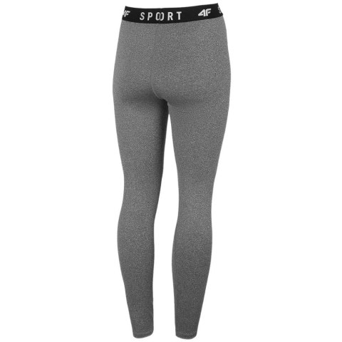 Legginsy funkcyjne damskie 4F średni szary melanż H4Z22 SPDF351 24M Legginsy funkcyjne damskie 4F średni szary melanż H4Z22 SPDF351 24M