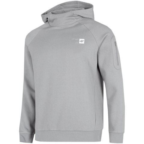 Bluza męska 4F chłodny jasny szary H4Z22 BLM022 27S Bluza męska 4F chłodny jasny szary H4Z22 BLM022 27S