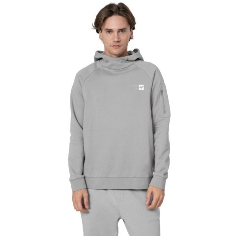 Bluza męska 4F chłodny jasny szary H4Z22 BLM022 27S Bluza męska 4F chłodny jasny szary H4Z22 BLM022 27S