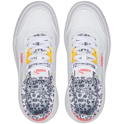 Buty damskie Puma Tori Me Happy białe 386384 01 Buty damskie Puma Tori Me Happy białe 386384 01