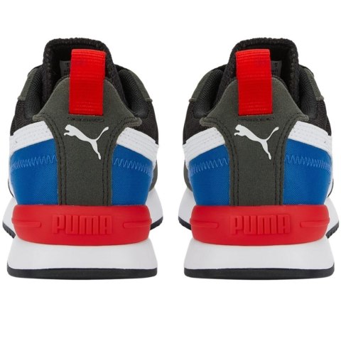 Buty dla dzieci Puma R78 Jr czarno-szaro-niebieskie 373616 29 Buty dla dzieci Puma R78 Jr czarno-szaro-niebieskie 373616 29
