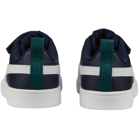 Buty dla dzieci Puma Rickie AC PS granatowo-białe 385836 07 Buty dla dzieci Puma Rickie AC PS granatowo-białe 385836 07
