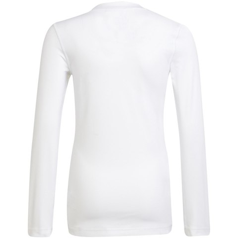 Koszulka dla dzieci adidas Youth Techfit Long Sleeve biała H23156 Koszulka dla dzieci adidas Youth Techfit Long Sleeve biała H23156