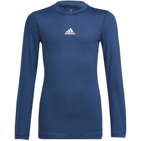 Koszulka dla dzieci adidas Youth Techfit Long Sleeve granatowa H23153 Koszulka dla dzieci adidas Youth Techfit Long Sleeve granatowa H23153