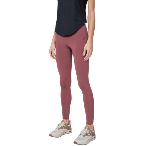 Legginsy funkcyjne damskie 4F burgund H4Z22 SPDF011 60S Legginsy funkcyjne damskie 4F burgund H4Z22 SPDF011 60S