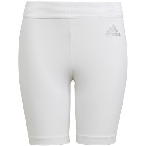 Spodenki dla dzieci adidas Techfit Tights białe H23163 Spodenki dla dzieci adidas Techfit Tights białe H23163