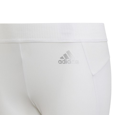 Spodenki dla dzieci adidas Techfit Tights białe H23163 Spodenki dla dzieci adidas Techfit Tights białe H23163