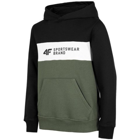 Bluza dla chłopca 4F morska zieleń HJZ22 JBLM003 46S Bluza dla chłopca 4F morska zieleń HJZ22 JBLM003 46S