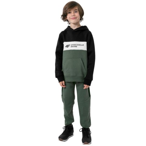 Bluza dla chłopca 4F morska zieleń HJZ22 JBLM003 46S Bluza dla chłopca 4F morska zieleń HJZ22 JBLM003 46S