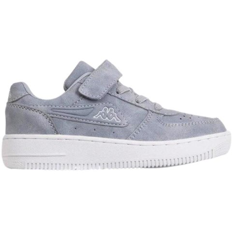 Buty dla dzieci Kappa Bash szaro-białe 260852SCK 6510 Buty dla dzieci Kappa Bash szaro-białe 260852SCK 6510