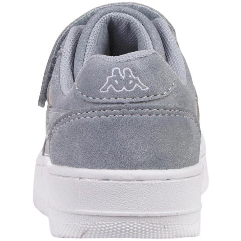 Buty dla dzieci Kappa Bash szaro-białe 260852SCK 6510 Buty dla dzieci Kappa Bash szaro-białe 260852SCK 6510
