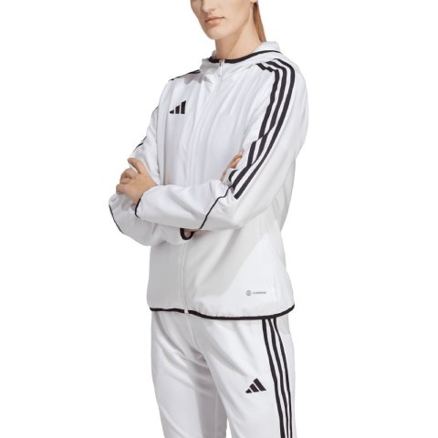 Kurtka damska adidas Tiro 23 League Windbreaker biała IA1631 Kurtka damska adidas Tiro 23 League Windbreaker biała IA1631
