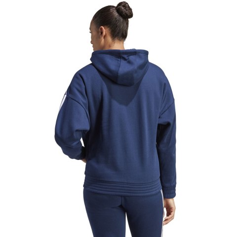 Bluza damska adidas Tiro 23 League Sweat Hoodie granatowo-biała HS3602 Bluza damska adidas Tiro 23 League Sweat Hoodie granatowo-biała HS3602