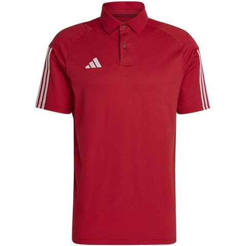Koszulka męska adidas Tiro 23 Competition Polo czerwona HI3049 Koszulka męska adidas Tiro 23 Competition Polo czerwona HI3049