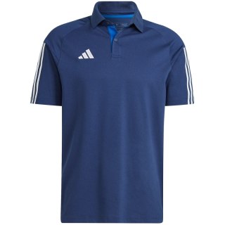 Koszulka męska adidas Tiro 23 Competition Polo granatowa HK8052
