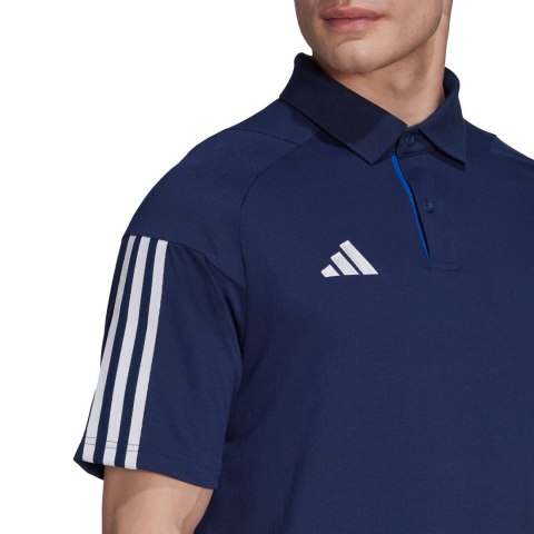 Koszulka męska adidas Tiro 23 Competition Polo granatowa HK8052 Koszulka męska adidas Tiro 23 Competition Polo granatowa HK8052