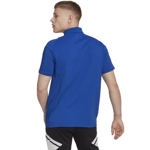 Koszulka męska adidas Tiro 23 Competition Polo niebieska HU1342 Koszulka męska adidas Tiro 23 Competition Polo niebieska HU1342