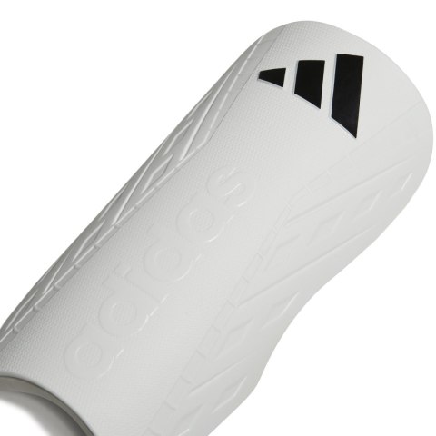 Ochraniacze piłkarskie adidas Tiro Club Shin Guards biało-czarne HN5600 Ochraniacze piłkarskie adidas Tiro Club Shin Guards biało-czarne HN5600