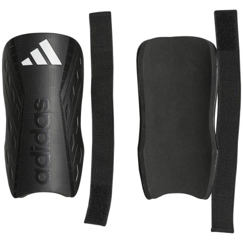 Ochraniacze piłkarskie adidas Tiro Club Shin Guards czarno-białe HN5601 Ochraniacze piłkarskie adidas Tiro Club Shin Guards czarno-białe HN5601