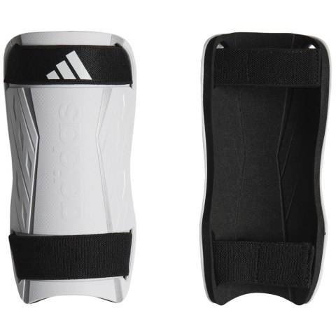 Ochraniacze piłkarskie adidas Tiro Training SG biało-czarne HN5605 Ochraniacze piłkarskie adidas Tiro Training SG biało-czarne HN5605