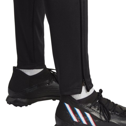 Spodnie damskie adidas Tiro 23 Club Training czarno-pomarańczowe HZ0189 Spodnie damskie adidas Tiro 23 Club Training czarno-pomarańczowe HZ0189