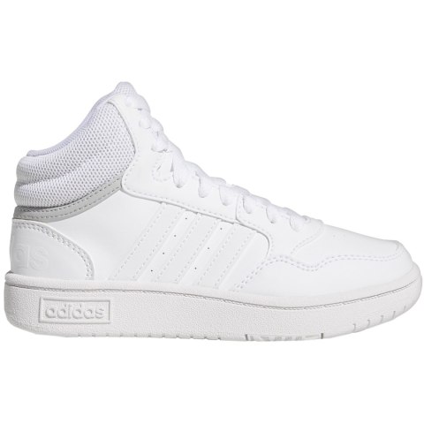 Buty dla dzieci adidas Hoops Mid białe GW0401 Buty dla dzieci adidas Hoops Mid białe GW0401