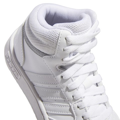 Buty dla dzieci adidas Hoops Mid białe GW0401 Buty dla dzieci adidas Hoops Mid białe GW0401
