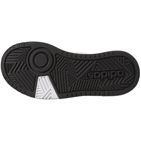 Buty dla dzieci adidas Hoops Mid czarne GW0402 Buty dla dzieci adidas Hoops Mid czarne GW0402