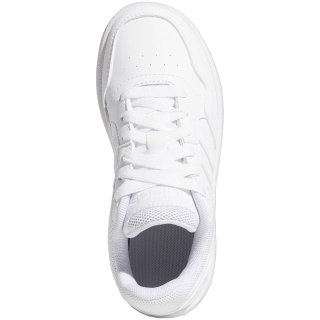 Buty dla dzieci adidas Hoops białe GW0433