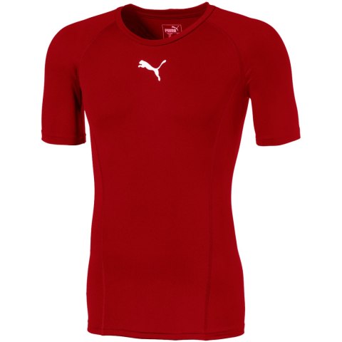 Koszulka męska Puma LIGA Baselayer SS czerwona 655918 01 Koszulka męska Puma LIGA Baselayer SS czerwona 655918 01