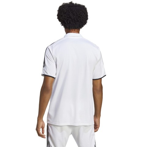 Koszulka męska adidas Tiro 23 League Polo biała HS3580 Koszulka męska adidas Tiro 23 League Polo biała HS3580
