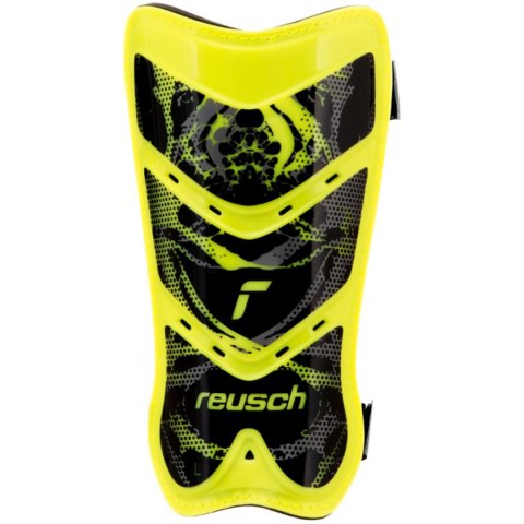 Ochraniacze piłkarskie Reusch Shinguard Attrakt Lite żółto-czarne 5377045 2700 Ochraniacze piłkarskie Reusch Shinguard Attrakt Lite żółto-czarne 5377045 2700