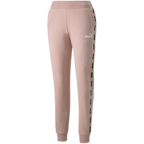 Spodnie damskie Puma Power Tape FL różowe 849094 47 Spodnie damskie Puma Power Tape FL różowe 849094 47