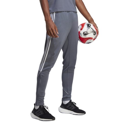 Spodnie męskie adidas Tiro 23 League szare IB8478 Spodnie męskie adidas Tiro 23 League szare IB8478