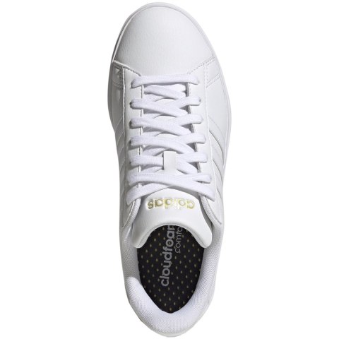 Buty damskie adidas Grand Court Cloudfoam Lifestyle Court Comfort białe GW9213 Buty damskie adidas Grand Court Cloudfoam Lifestyle Court Comfort białe GW9213
