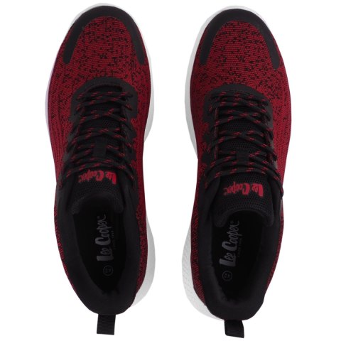Buty męskie Lee Cooper czerwono-czarne LCW-22-32-1228M Buty męskie Lee Cooper czerwono-czarne LCW-22-32-1228M
