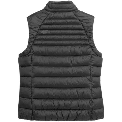 Kamizelka damska puchowa 4F F091 głęboka czerń 4FSS23TDJAF091 20S Kamizelka damska puchowa 4F F091 głęboka czerń 4FSS23TDJAF091 20S