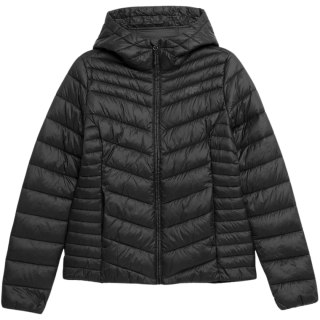 Kurtka damska puchowa 4F F095 głęboka czerń 4FSS23TDJAF095 20S