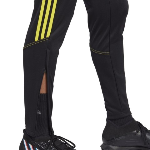Spodnie damskie adidas Tiro 23 Club Training czarno-żółte IC1602 Spodnie damskie adidas Tiro 23 Club Training czarno-żółte IC1602
