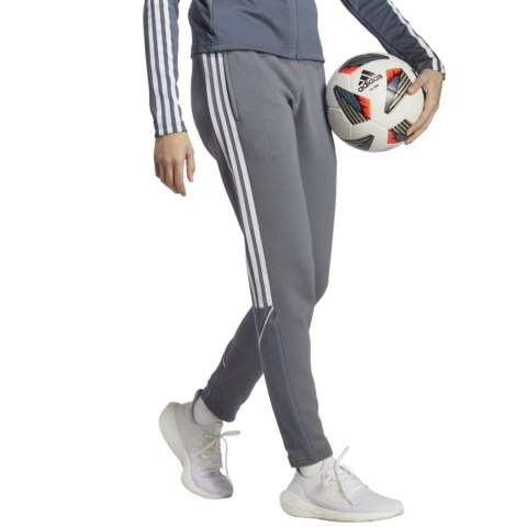 Spodnie damskie adidas Tiro 23 League Sweat szare HZ3018 Spodnie damskie adidas Tiro 23 League Sweat szare HZ3018