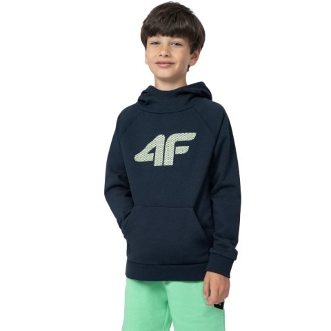 Bluza dla chłopca 4F granatowa 4FJSS23TSWSM220 31S Bluza dla chłopca 4F granatowa 4FJSS23TSWSM220 31S