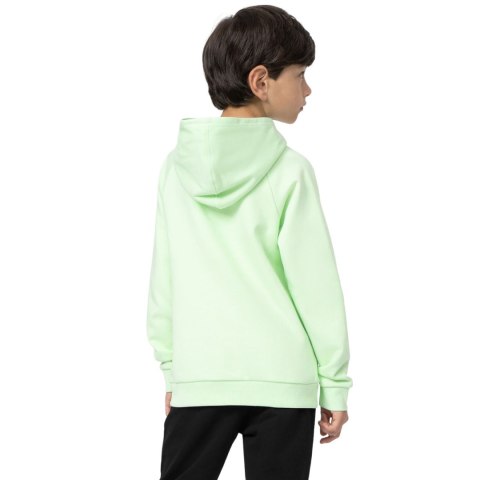 Bluza dla chłopca 4F jasna zieleń 4FJSS23TSWSM220 42S Bluza dla chłopca 4F jasna zieleń 4FJSS23TSWSM220 42S