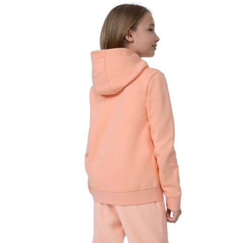 Bluza dla dziewczynki 4F pudrowy koral 4FJSS23TSWSF216 65S Bluza dla dziewczynki 4F pudrowy koral 4FJSS23TSWSF216 65S