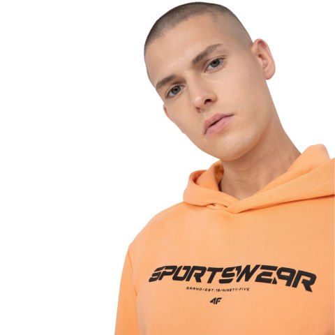 Bluza męska 4F M266 łososiowa 4FSS23TSWSM266 64S Bluza męska 4F M266 łososiowa 4FSS23TSWSM266 64S